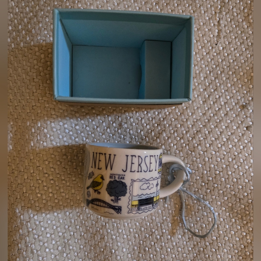 Starbucks Been there series- New Jersey Mini Ornament cup